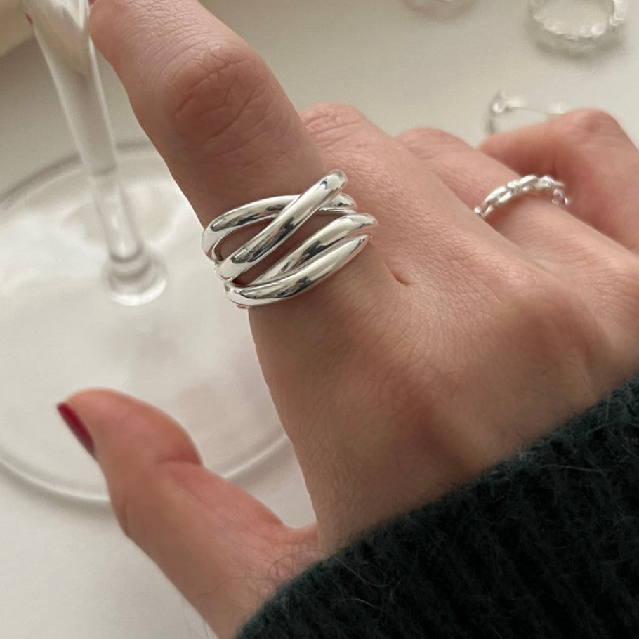 925 silver open ring