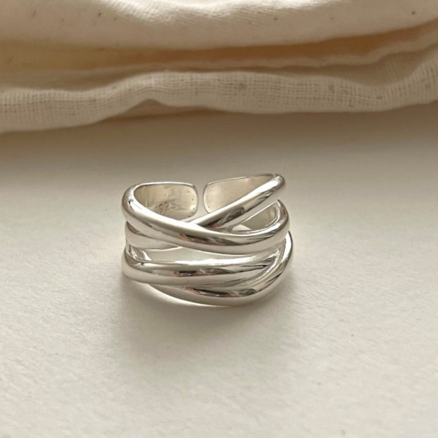 925 silver open ring