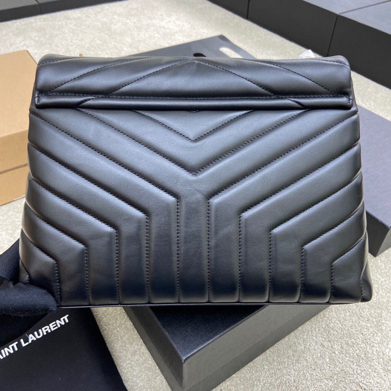 LARGE LOULOU IN QUILTED LEATHER - Rachellebags