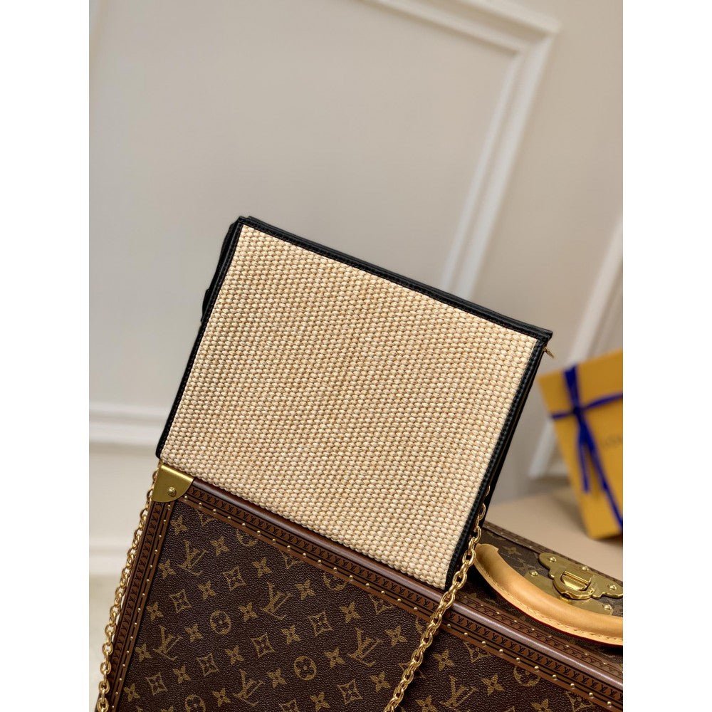 LV TOILETRY POUCH ON CHAIN - Rachellebags